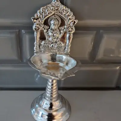 German Silver Diya / Return Gift Ideas / Indian Pooja Gift ideas / Housewarming Gift ideas/ German silver gifts/ Pooja Favors German Silver