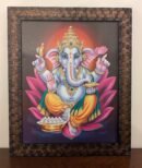 Hindu God Photo Frame: Ayyappa, Muruga, Divine Home Decor (18x15 Inch)