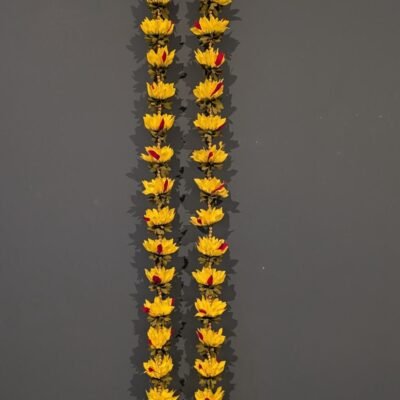 Lilly Flower Strings/ Indian Flower Decor / Flower Hanging Decor / Lilly Strings/ Navaratri Decor/Dasara Decor/ Ganesh Decor