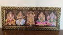 Pooja Room (20x8 Inch) God Photo Frames/ Hindu God & Goddess / Divine Outlets / Hindu Deities Wall Art for Home Decor/ Multi God Photos