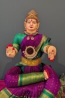 Tanjore Paint Varalakshmi Face / Varalakshmi Face Pooja / Ammavaru Face / Decorated Varalakshmi Face / Deity Decorated Varalakshmi Face