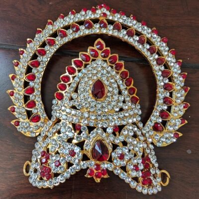 Varalakshmi Ornaments/ Varalakshmi Kireedam / Necklace / Pooja Ornaments / Ammavaru Crown/ Varalakshmi Garland/ Kalasham Haram/ Bottu/ Bindi