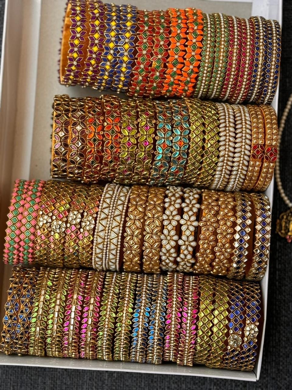 Festive Thamboolam Return Gift Set with Kumkum & Bangles