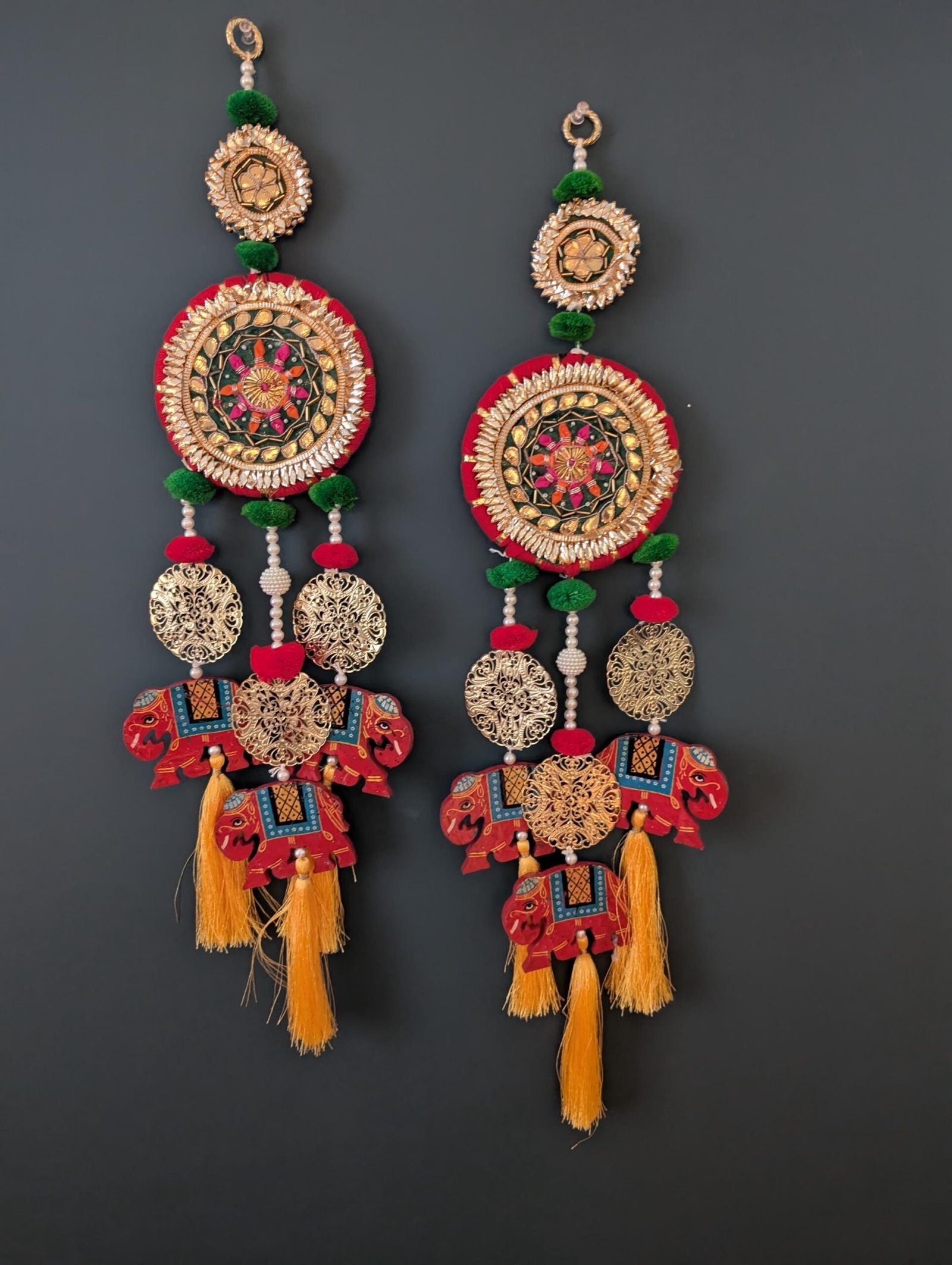 Festive Side Backdrop & Home Decor Hanging Strings