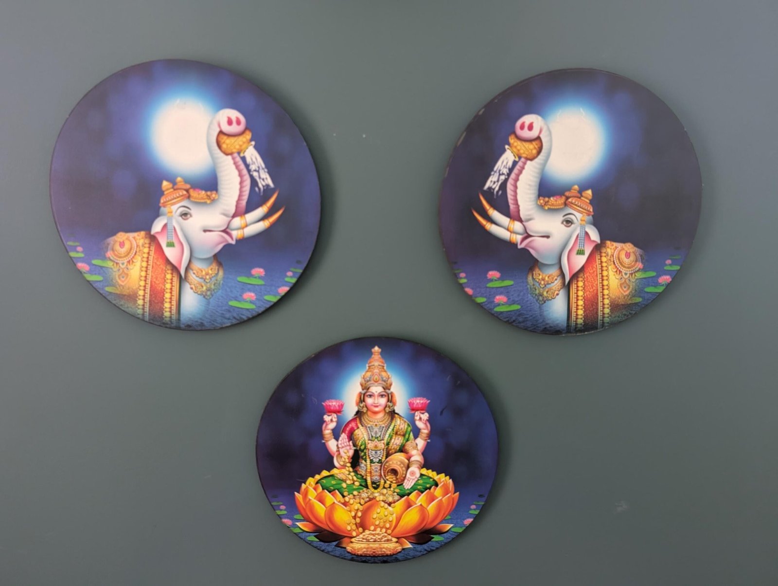Framed Hindu God & Goddess Divine Wall Art