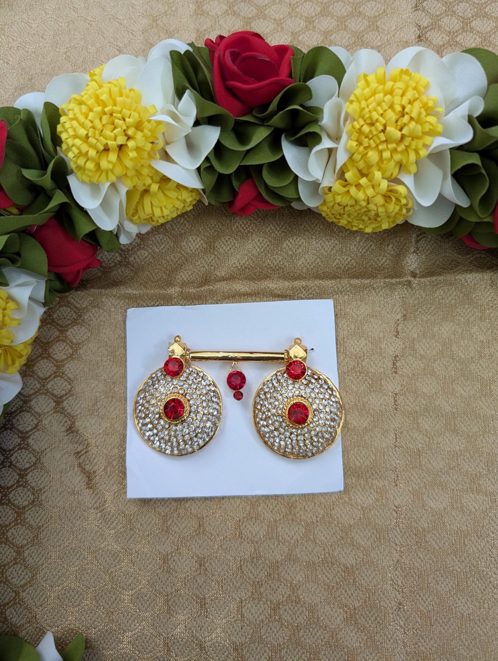 Stone-Embellished Varalakshmi Mangalsutra (Thaali)