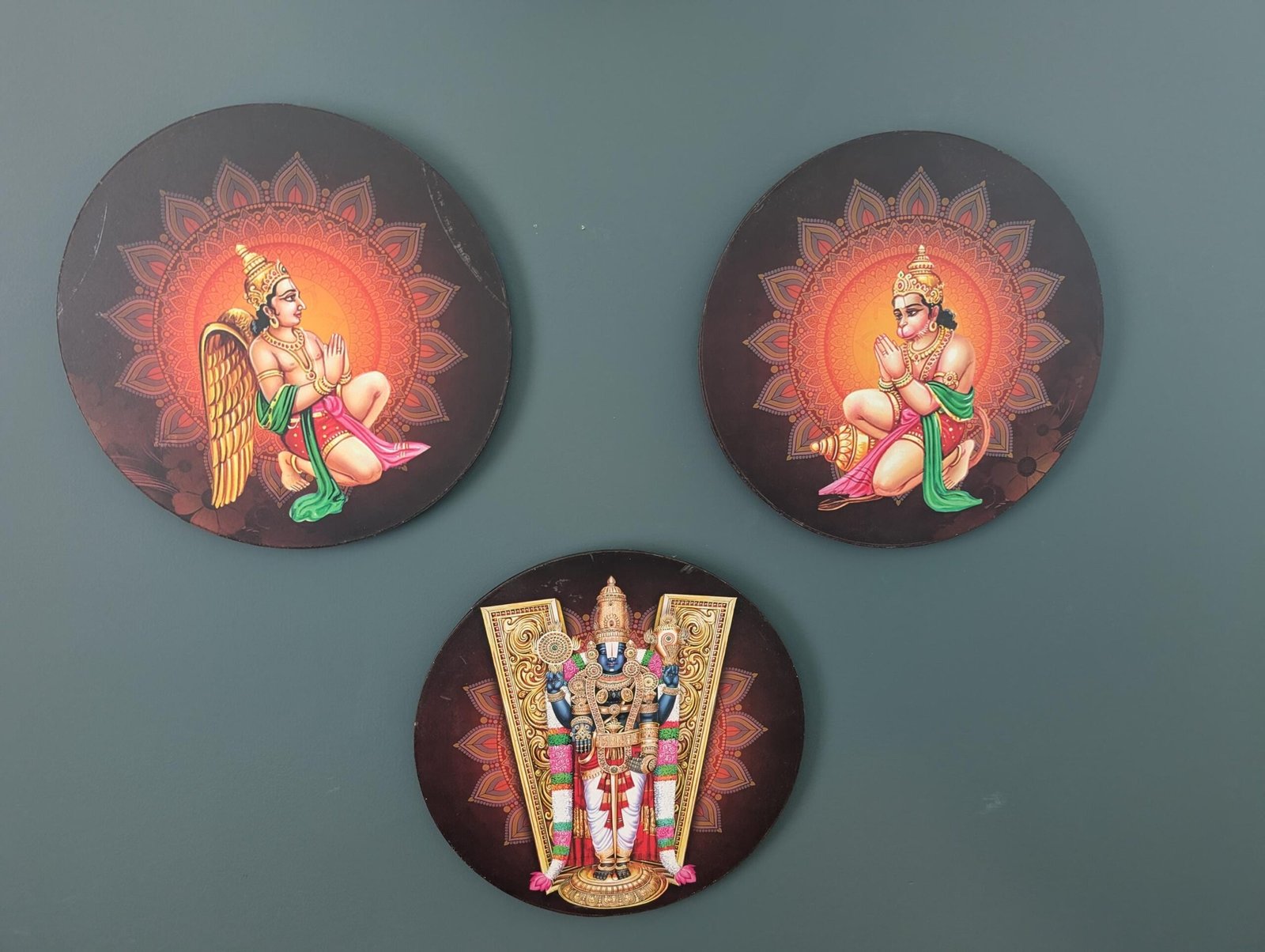 Framed Hindu God & Goddess Divine Wall Art