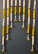 Traditional Floral Temple Backdrop Hanging Set