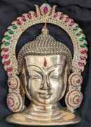Stone-Studded Varalakshmi Crown Arch (Kireetam)