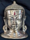Traditional Brass Varalakshmi Face with Bindi