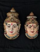 Tanjore Art Decorated Varalakshmi Face