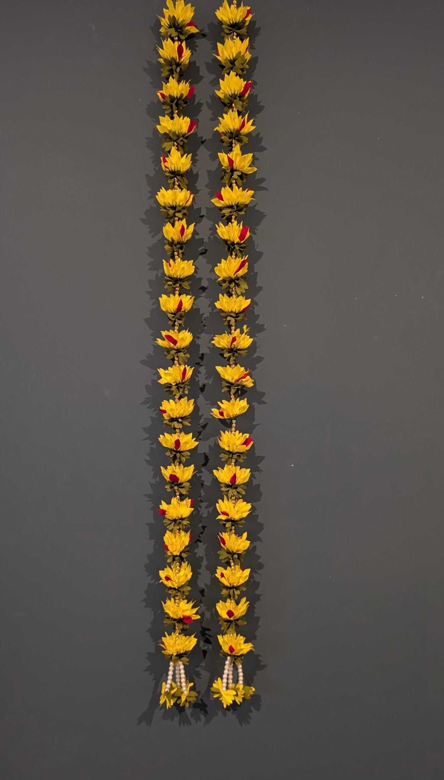 Artificial Lily Flower Hanging Garland Strings