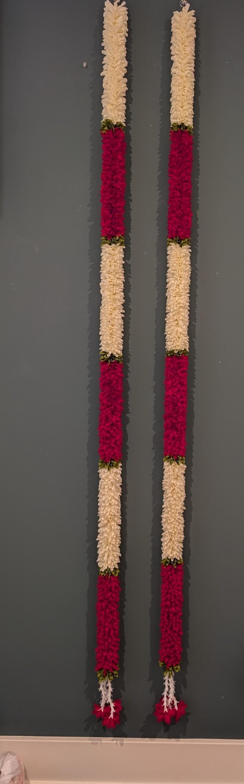 Festive Artificial Flower Hanging Garland Set