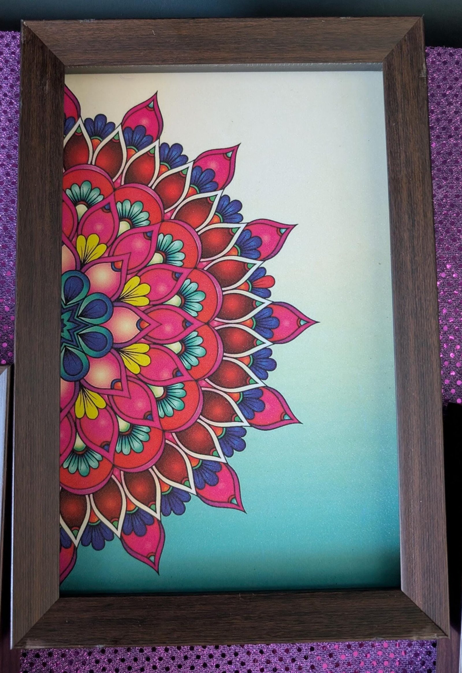 Wooden Digital Print Thamboolam Gift Tray