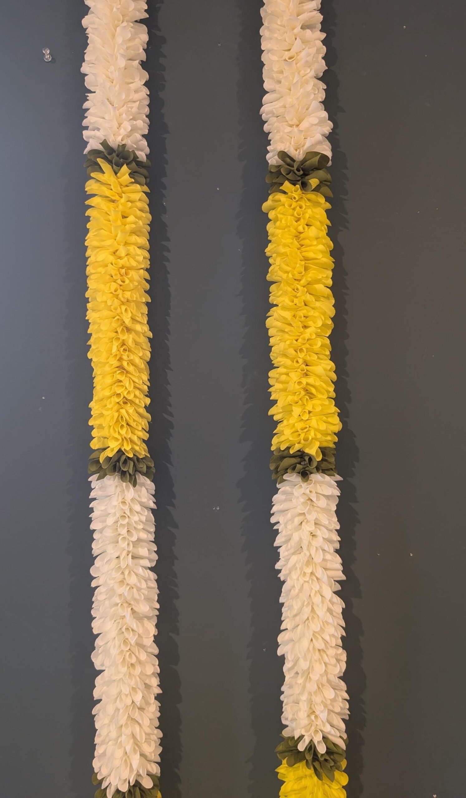 Festive Artificial Flower Hanging Garland Set