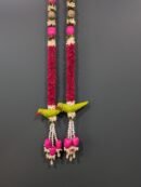 Sola Wood Lotus Bud & Parrot Hanging Garland Strings