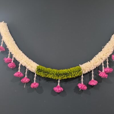 Traditional Artificial Flower Entrance Door Thoran